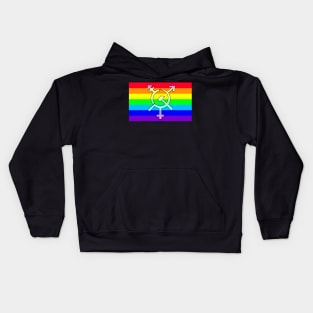 LGBTQ Commie Pride Kids Hoodie